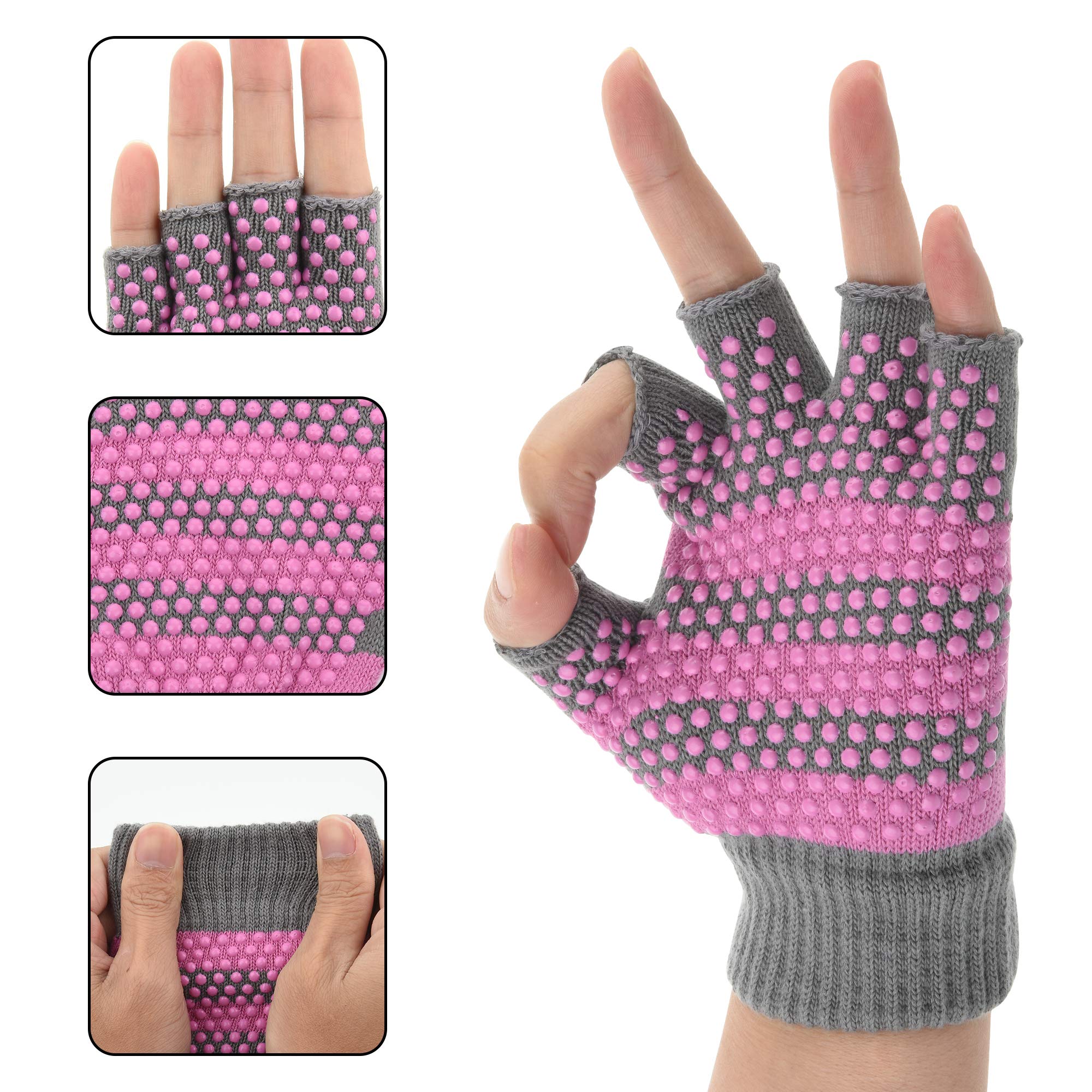 Nike Men's Sphere Running Gloves (Black/Silver, Medium)