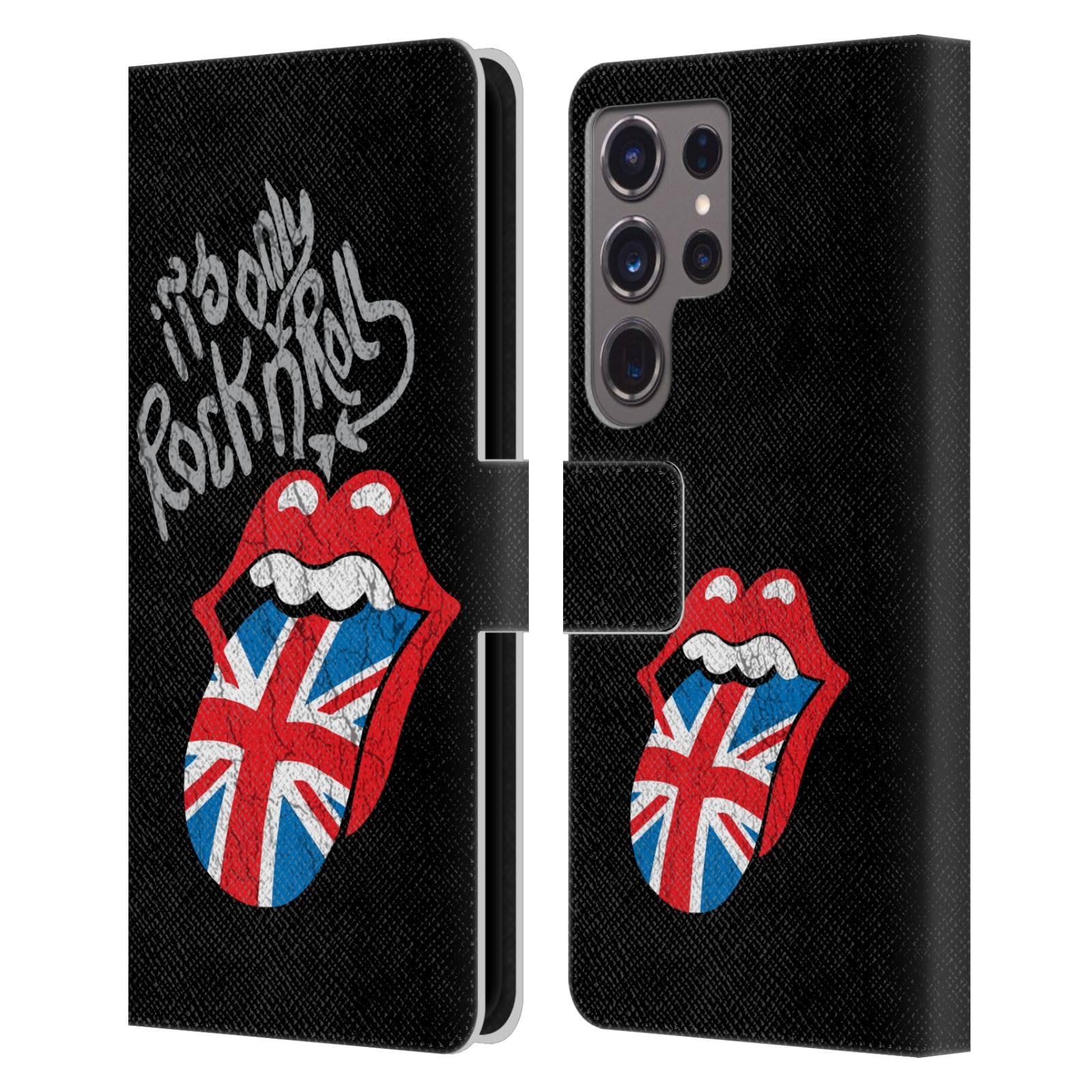 Funda Samsung S24 Ultra Rolling Stones carcasa libro cuero protectora 7