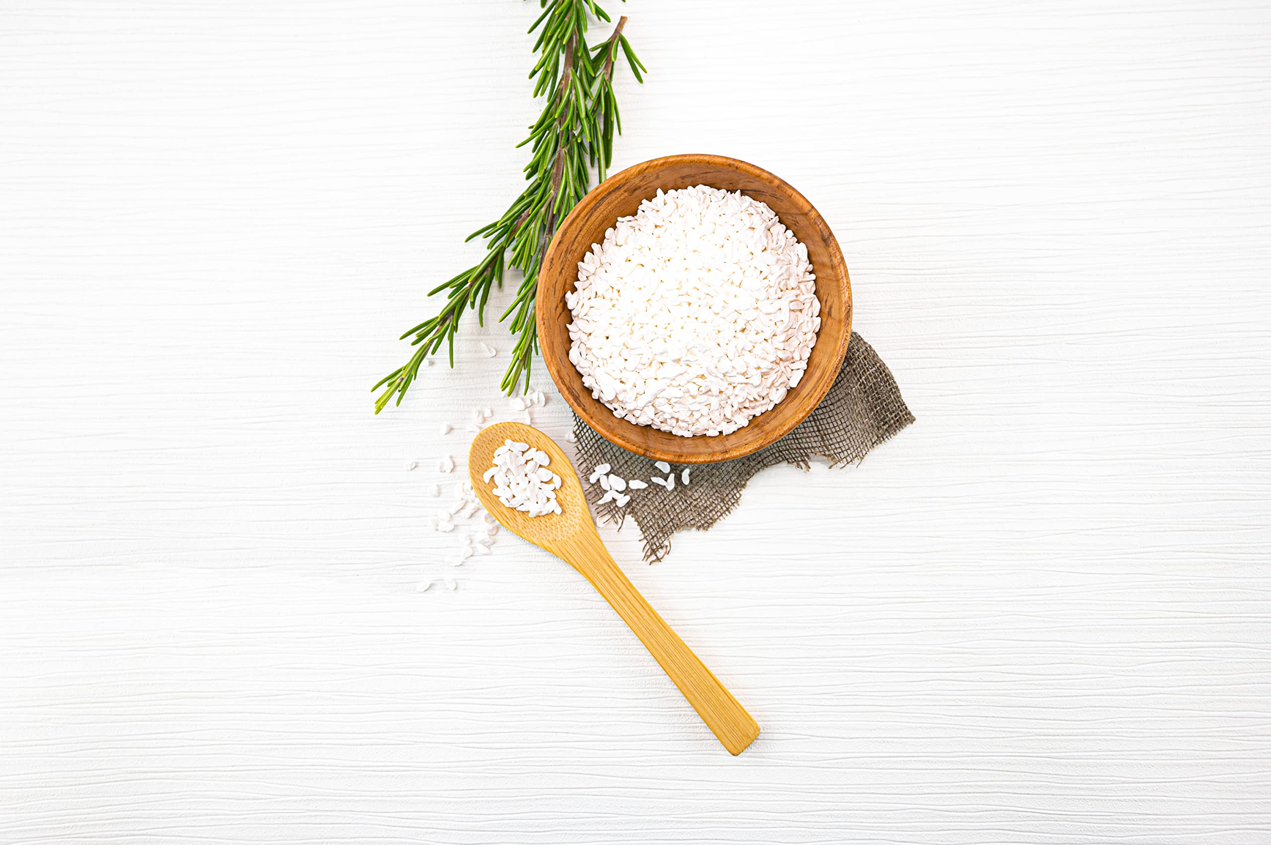Konjak-Reis getrocknet No69 - Keto & Low Carb Shirataki Reis - Konjac Rice ohne Zusatzstoffe, glutenfrei, vegan, ballaststoffreich - auch als Milchreis oder Reisersatz - 5er Pack (insg. ca. 1250g)