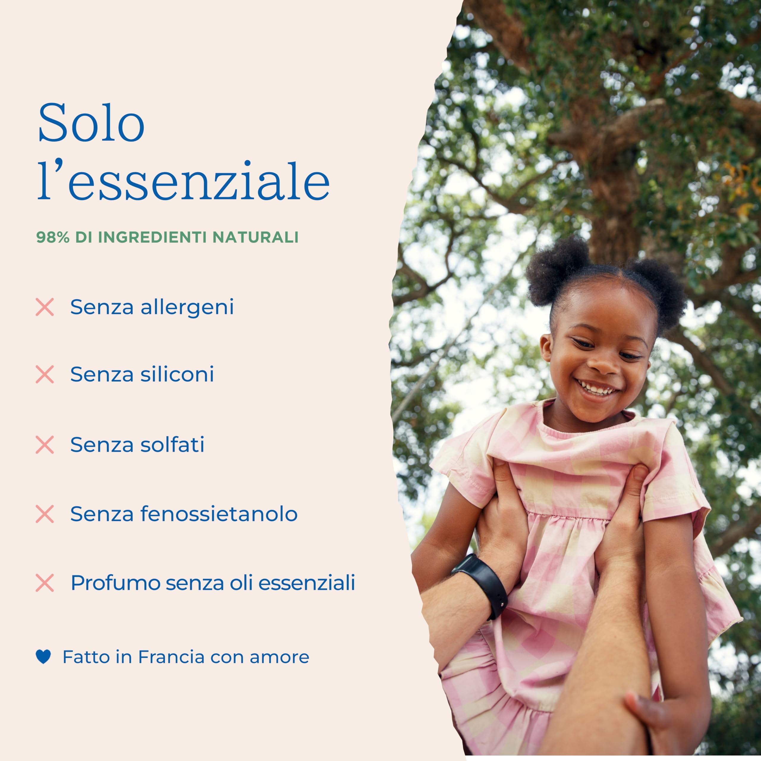 MINOIS PARIS – Spray Districante Bambino Tutti i Tipi di Capelli Senza Risciacquo – Lunghi, Spessi, Ricci - Idrata e Fortifica - Dai 3 Anni - 98% Ingredienti Naturali – Made in France - 300ML