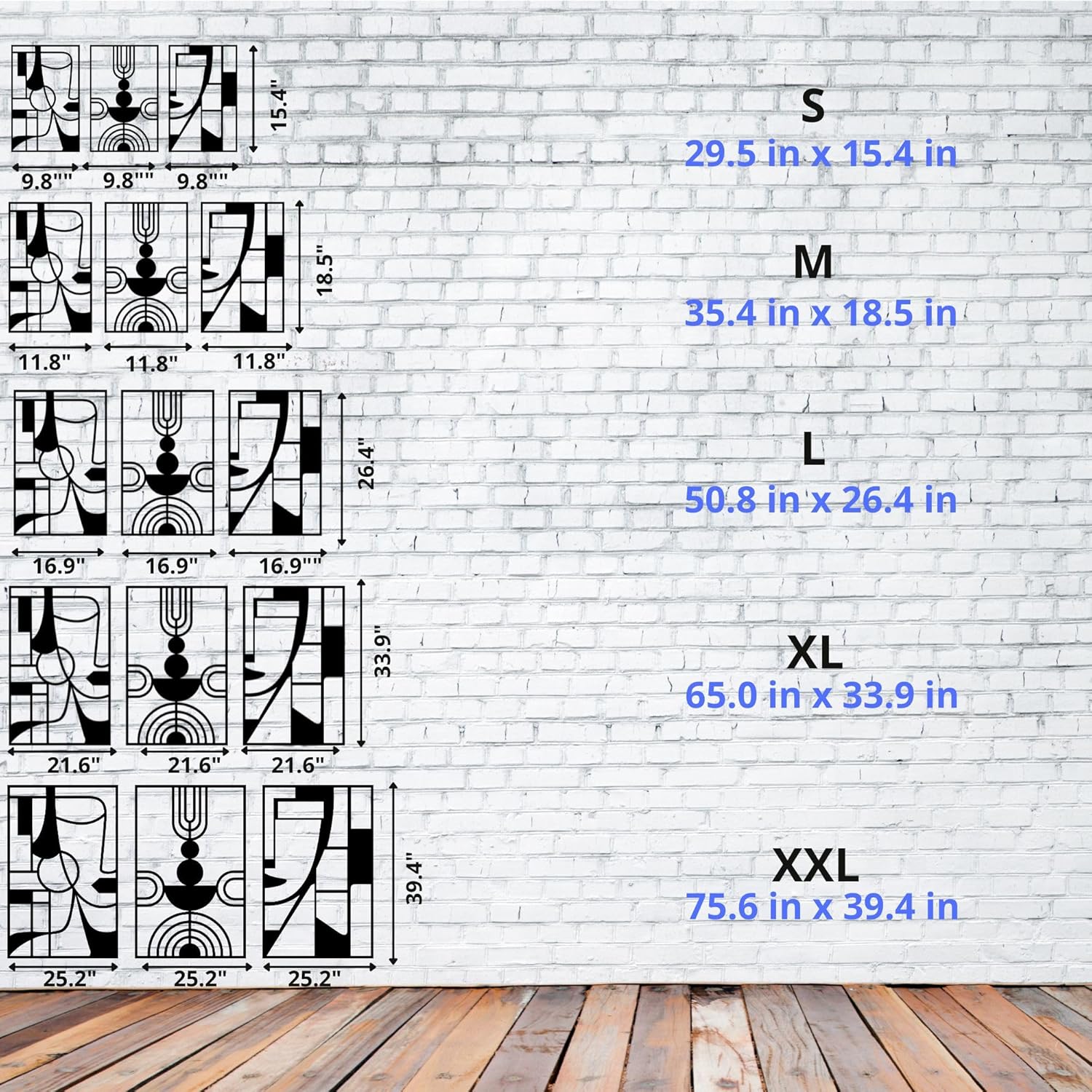 VAILLA Pablo Picasso Cubism Faces Wooden Wall Art Decor, Boho Minimalist Wall Arr, Set of 3 Wooden Wall Decorations, Picasso Wall Hangings , Large Line Art , 3D Wood Textured Sculptures , Bohemian Style - Ideal for Living Room, Bedroom, Bathroom and Office (Pablo Picasso)