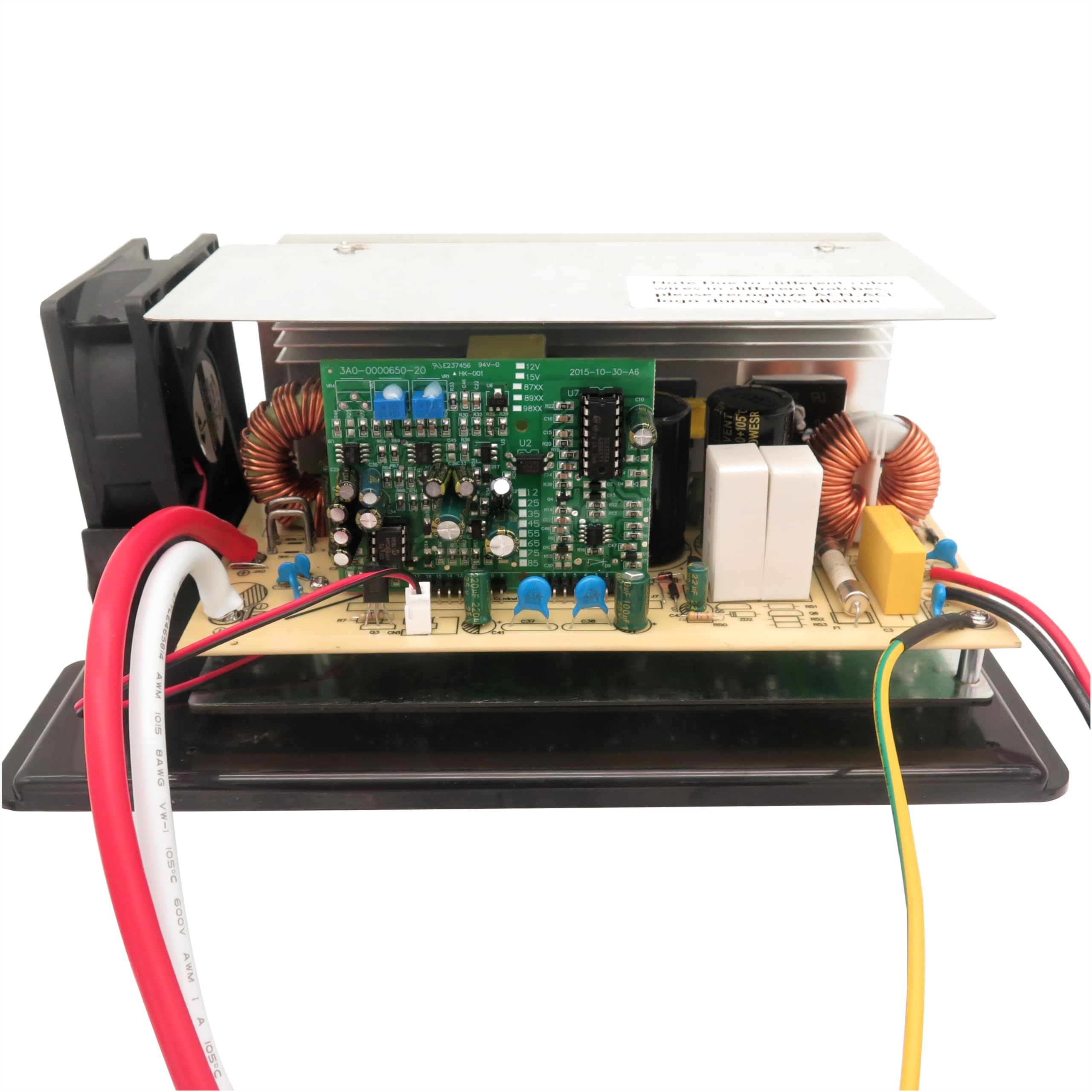 WF-8955-MBA Power Converter Board Assembly for WF-8955PEC and Parallax 7155 Converter, 55 Amp Replacement for WF-8955 and WF-8900 Series, for 12V RV