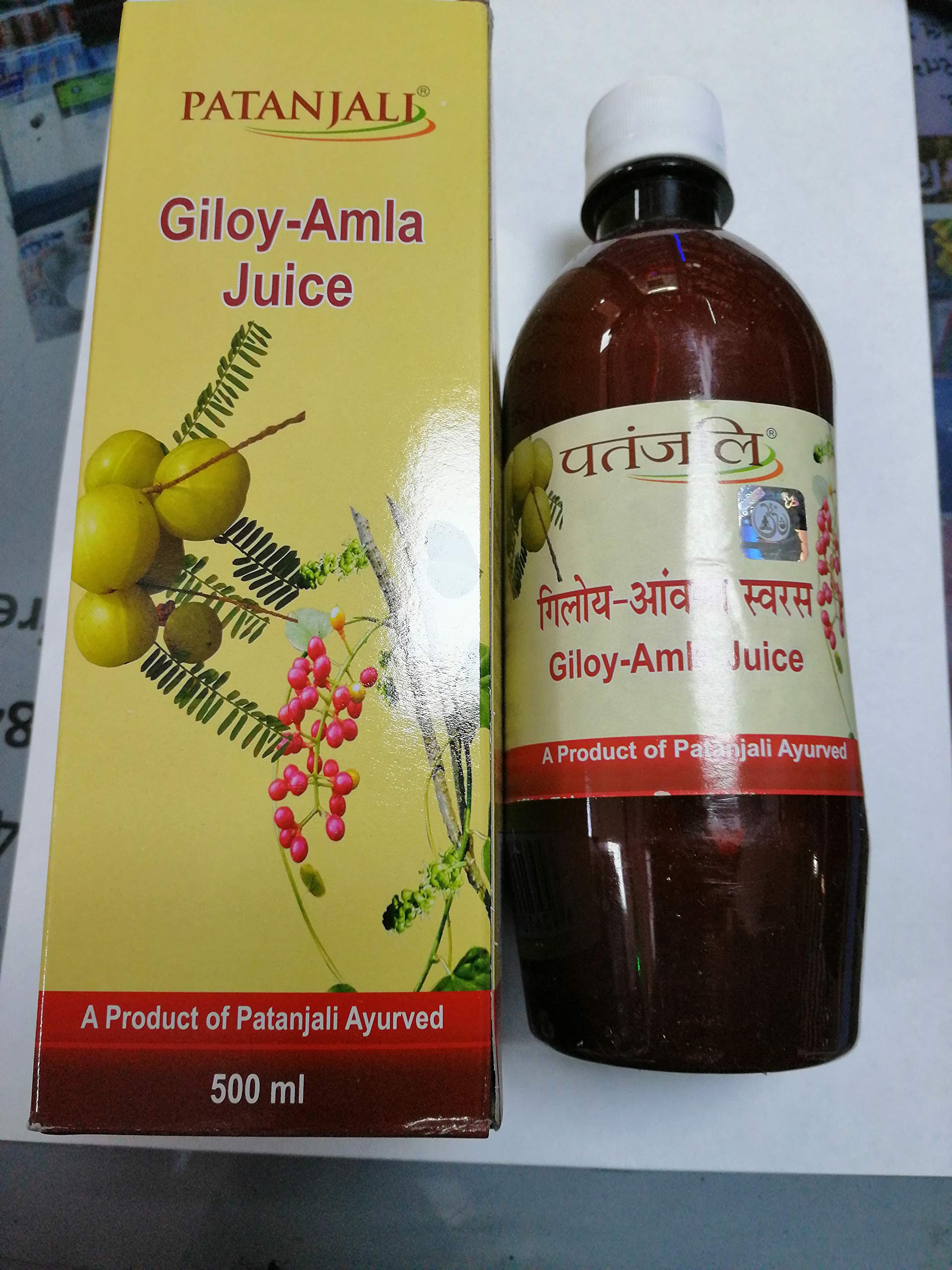 patanjali giloy - amla Juice 500ml
