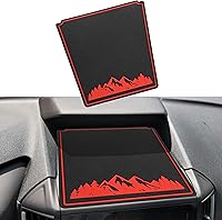 Vista 9 de SENSHINE Tapete para cubierta de salpicadero para Subaru Forester 2019-2023 2024 Subaru Crosstrek Impreza 2018-2023, inserto interior antipolvo