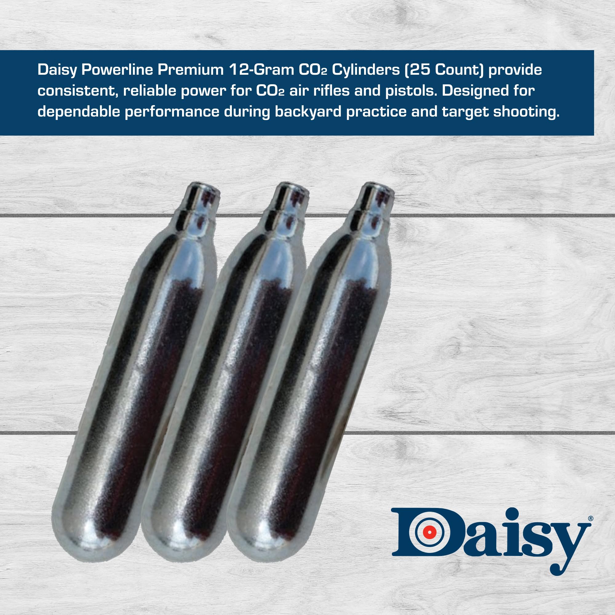 Amazon.com : Daisy Powerline 12-Gram CO2 Cylinders- 25 Count