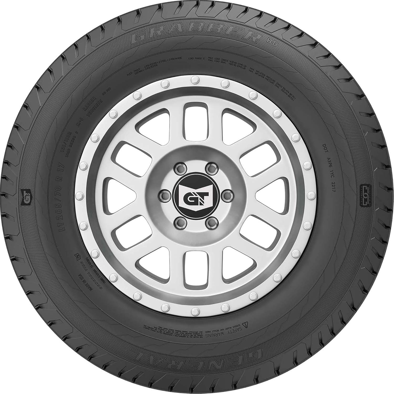 General Grabber HD All-Season Radial Tire - 235/65R16 121R