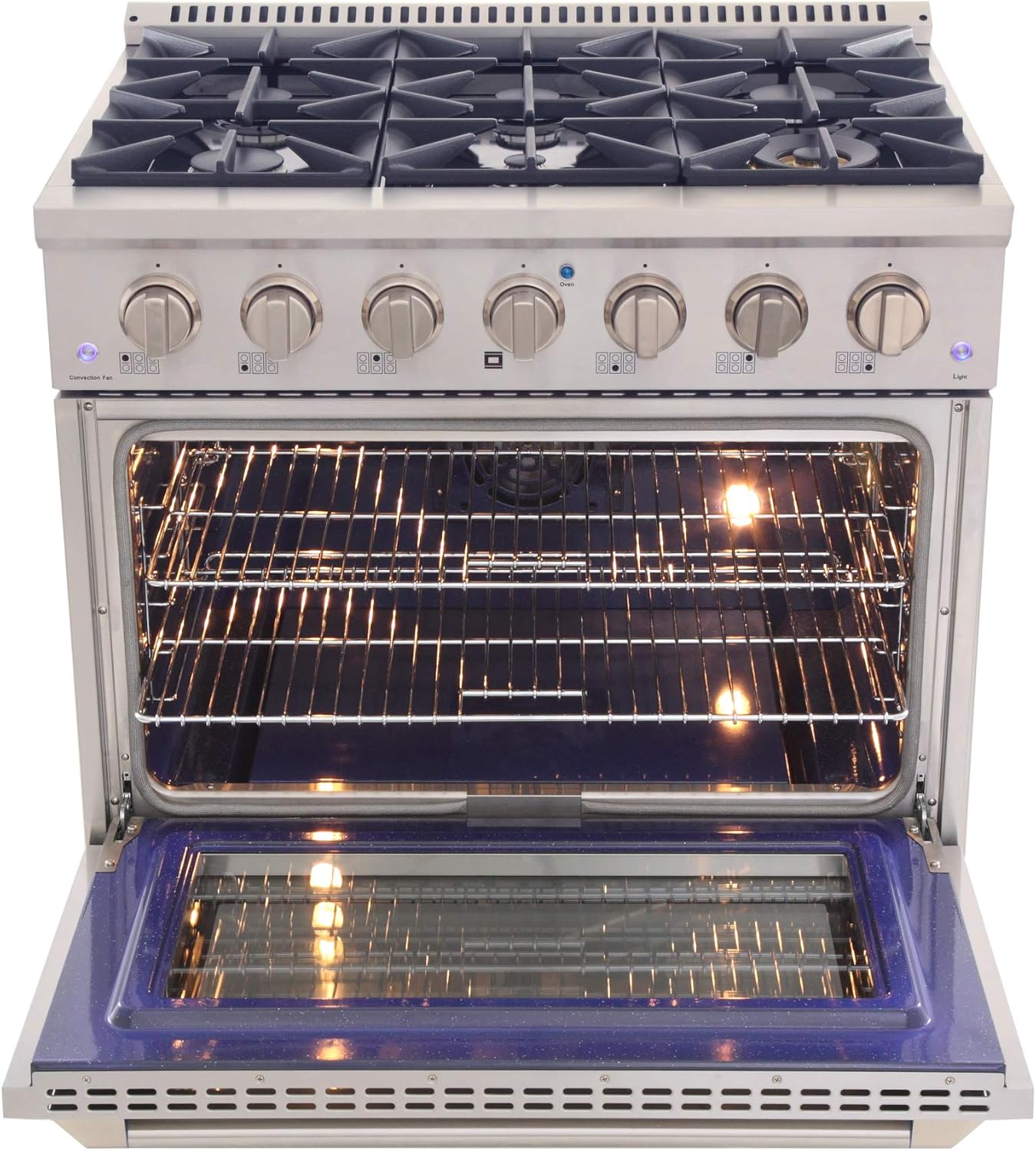 Kucht KDF362-S Dual Fuel Range, Stainless Steel