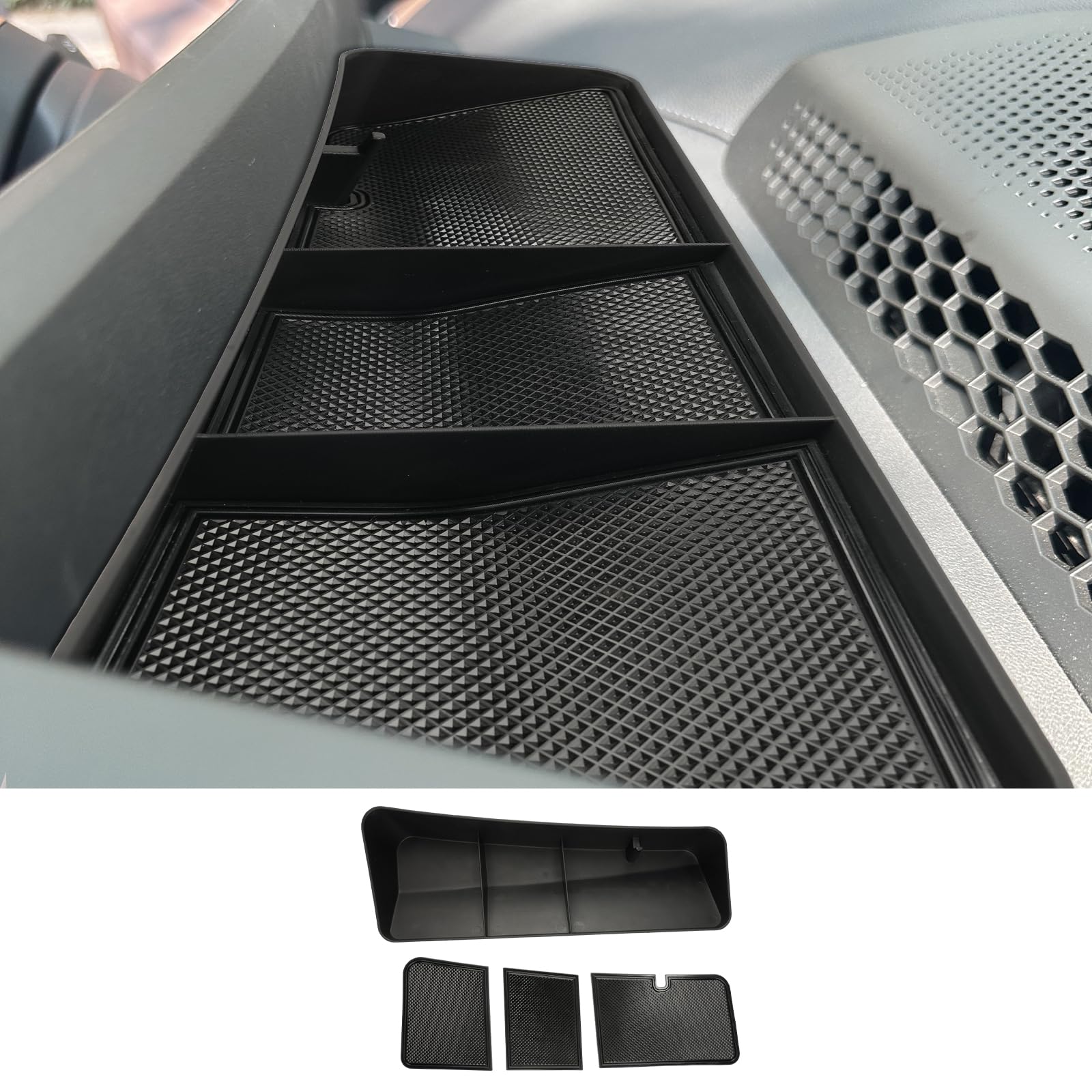 CDEFG Kompatybilny z BMW IX I20 EV 2022-2024 2025, organizer do konsoli środkowej, schowek, schowek do przechowywania, schowek samochodowy, konsola środkowa, iX 2023 xDrive40 xDrive50, akcesoria