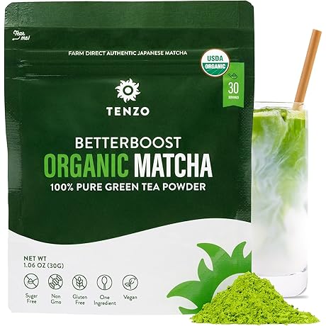 Tenzo Matcha Green Tea Powder: Elevate Your Daily Ritual
