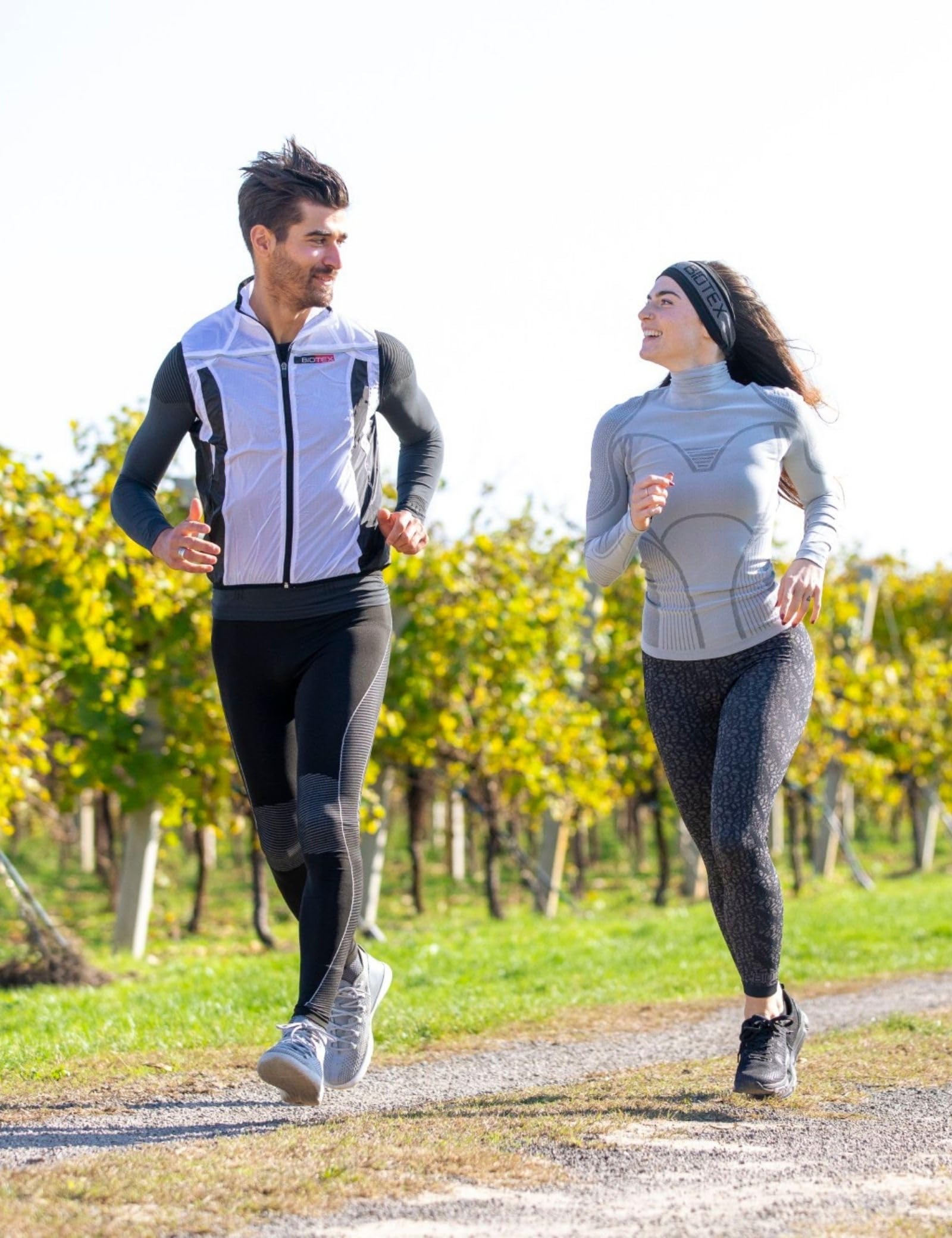 BIOTEX Collant de compression thermique intelligent unisexe, compression intelligente, idéal pour les sports de plein air d'hiver