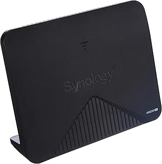 Synology Mesh Router MR2200ac - Quad Core 717 MHz, 256MB DDR3 Memory, Advanced functionalities in Synology