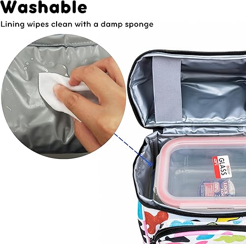 Miniatura 148 de J World New York - Lonchera Corey, Cubos), LB-03 CUBES Cubos,Azul Vid,Crush,Galaxia,Icono Damas,Joy Daisy,Estrellas pequeñas,Jardín secreto,Teñido