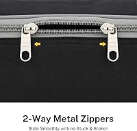 Vista 8 de Donner - Funda para guitarra acústica de 40 a 41 pulgadas, acolchado de esponja de 5 mm de espesor, nailon Ripstop 600D resistente al agua, funda