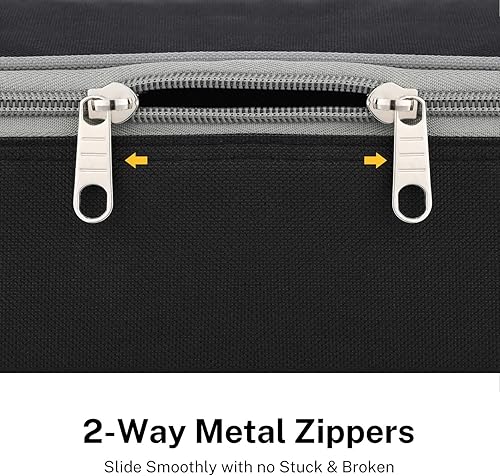 Miniatura 8 de Donner Funda para guitarra acústica de 40 y 41 pulgadas, esponja acolchada de 0.197 in de grosor 600D Ripstop, impermeable, bolsa de guitarra