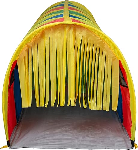Miniatura 3 de Pacific Play Tents 95200 Túnel institucional de juego de gateo institucional estilo D de 9 pies para niños, 9 x 30 x 30 pulgadas, multicolor