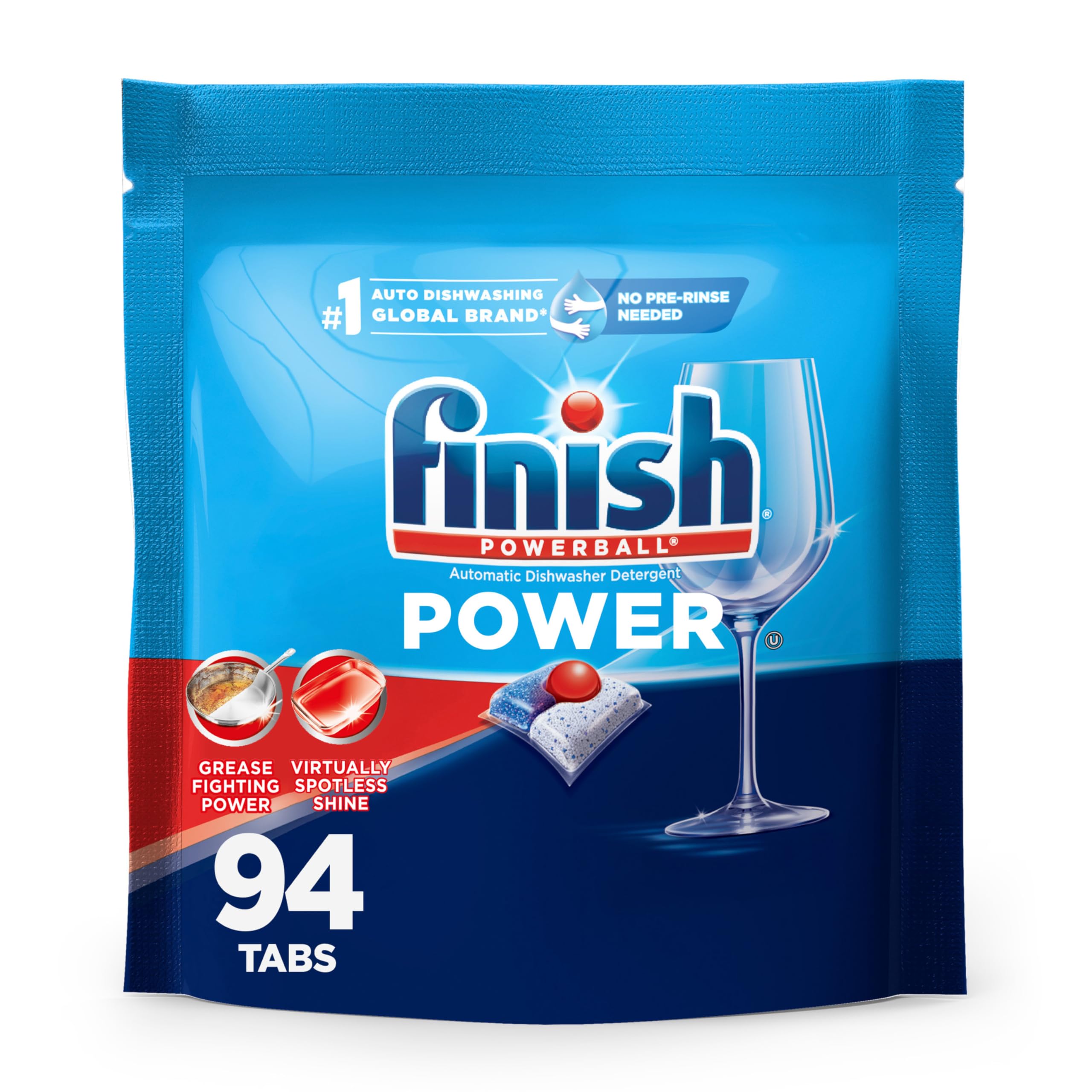 FinishPower - 94ct - Dishwasher Detergent - Powerball - Dishwashing Tablets - Dish Tabs