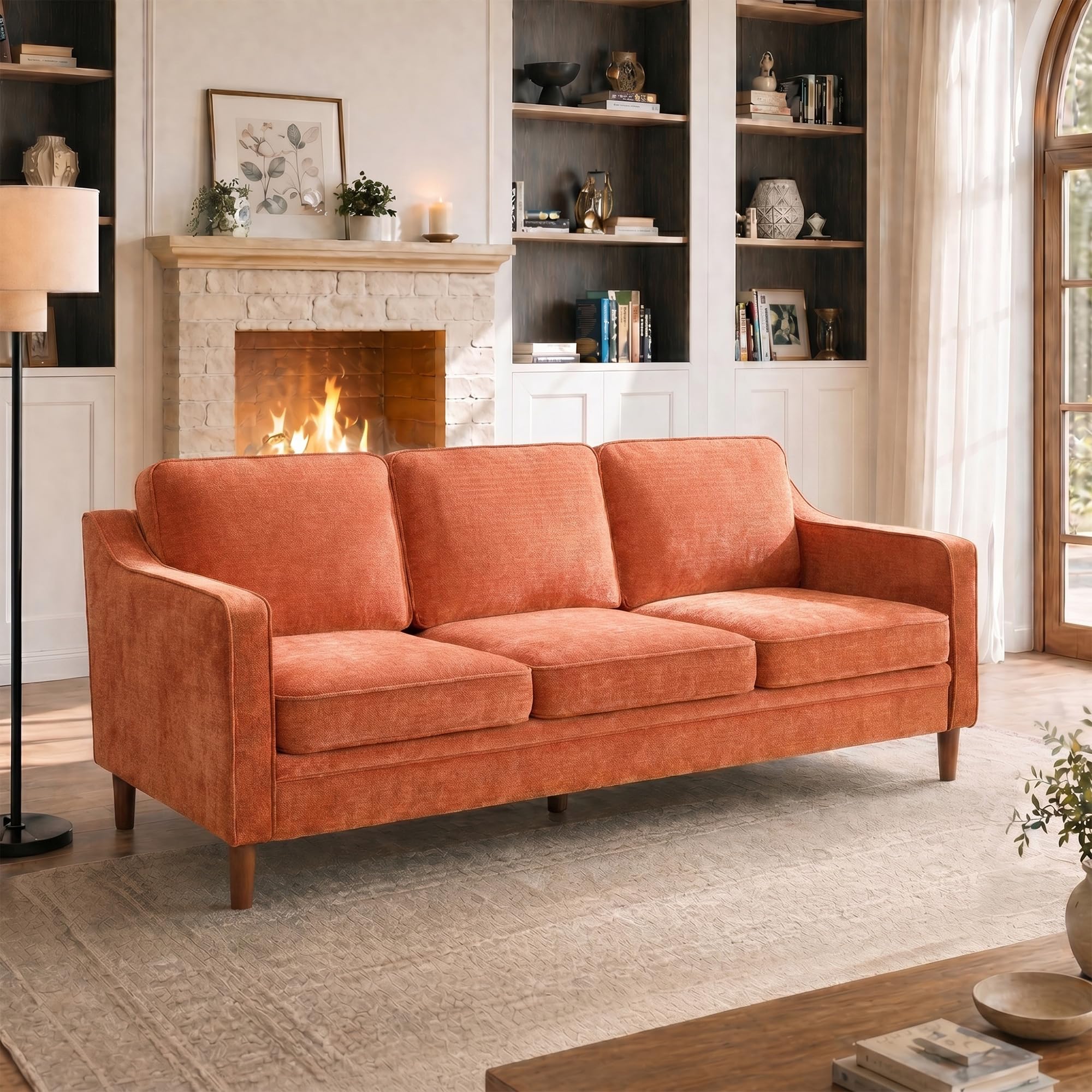 Kingfun 80 inch Chenille Sofa