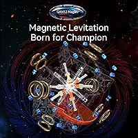 Vista 2 de GAN 12 Maglev UV, Cubo de velocidad adhesivo 3x3 sin pegatinas Gans 56mm, cubo mágico de rompecabezas, juguetes para niños, adolescentes y adultos