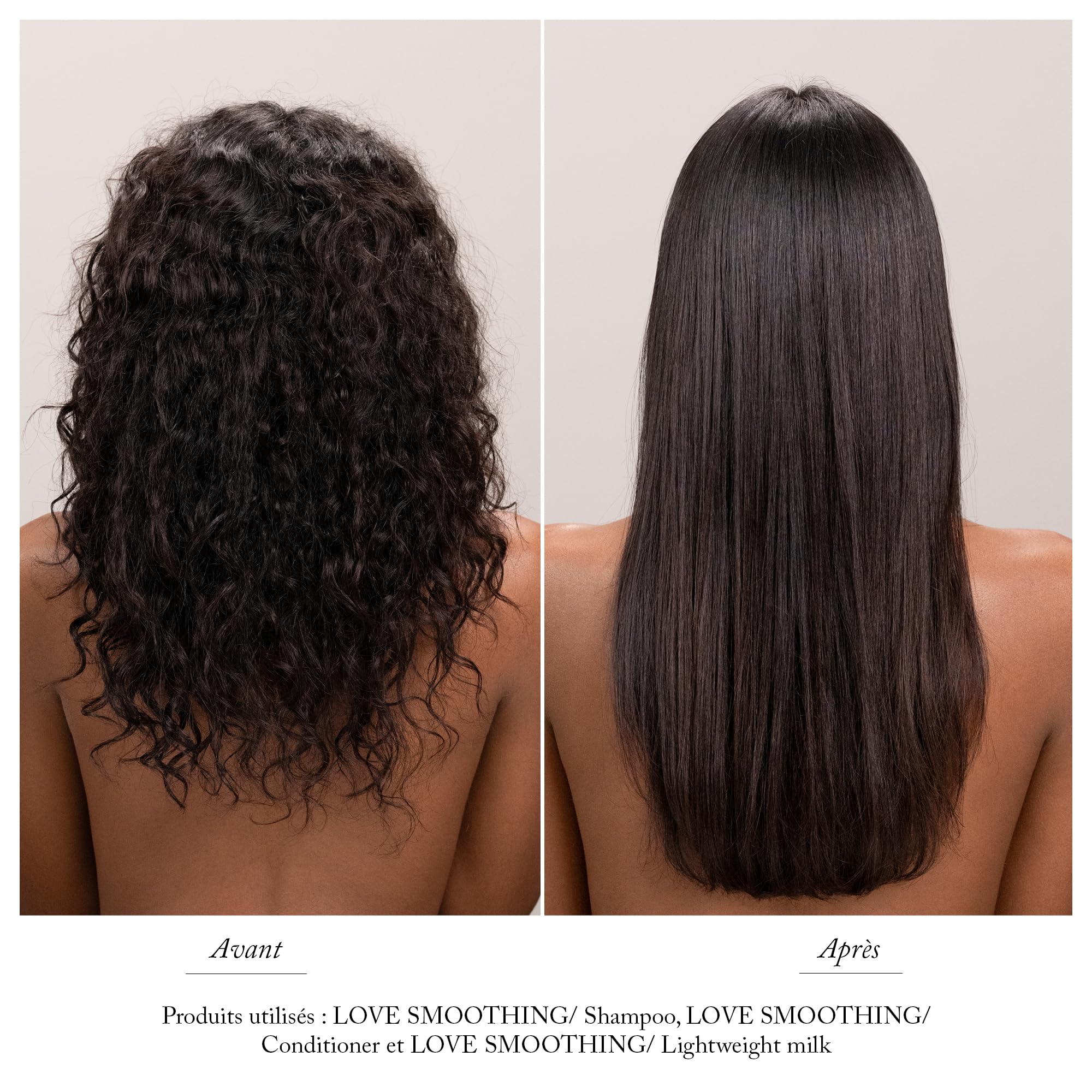 Davines LOVE Shampoing Lissant Recharge - Anti-Frizz et Brillance - 500 ml