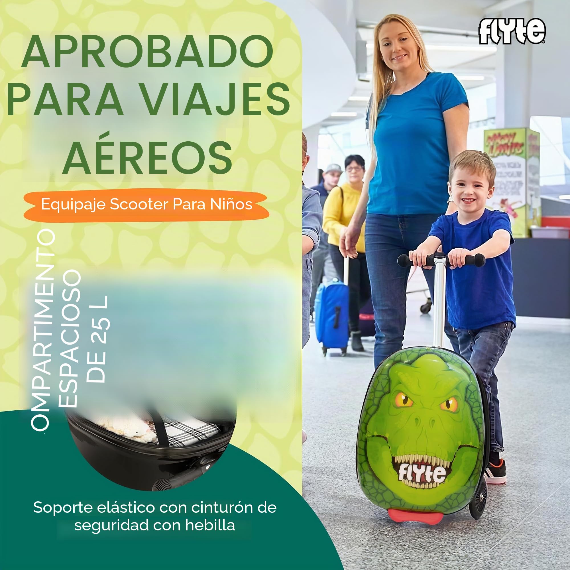 Flyte Maleta Midi Scooter de 18"