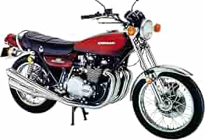 ㈱アオシマ文化教材社Kawasaki750RS Z2改　super custom アオシマ「ザ☆バイク」シリーズに、カワサキの名車「Z2 750RS