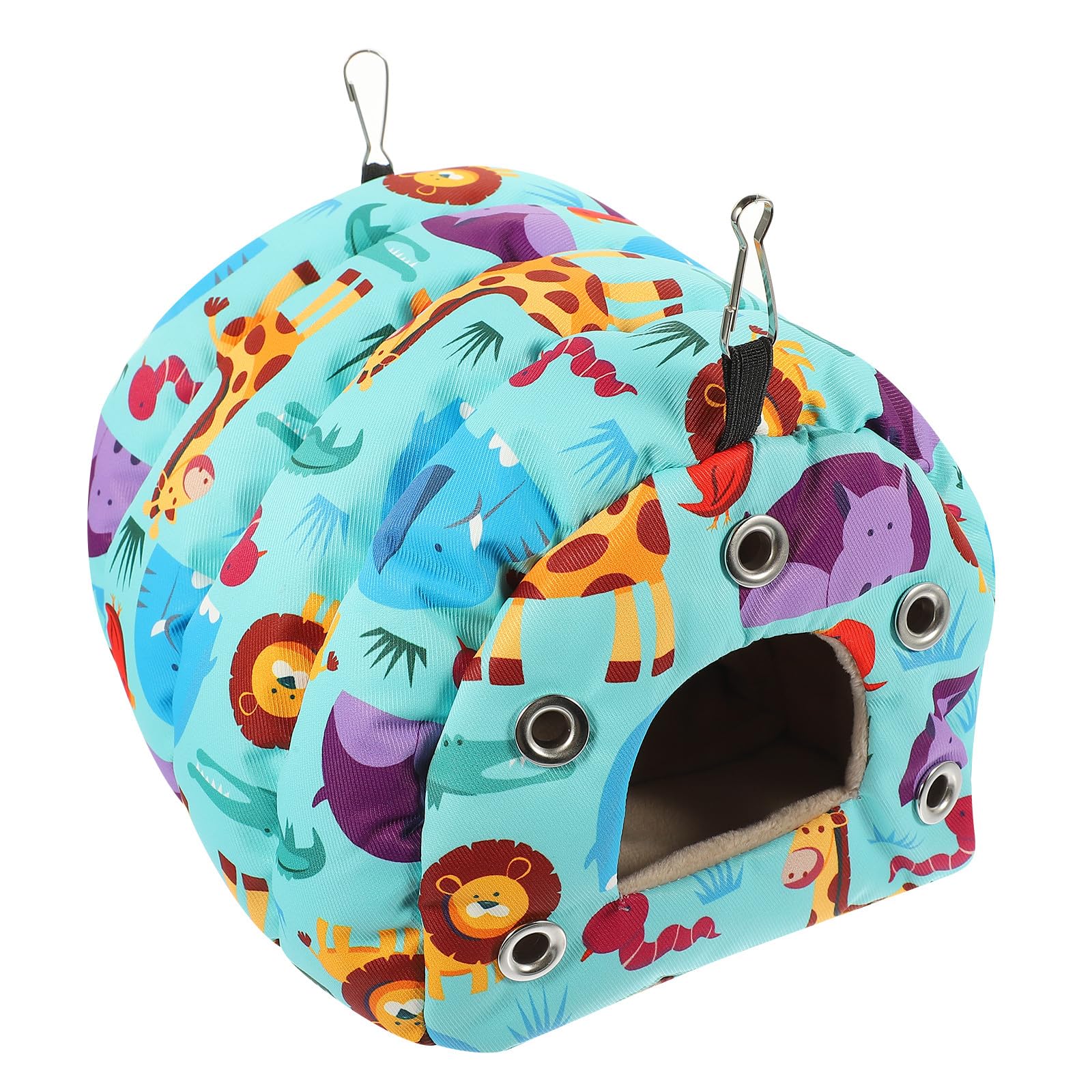 Nid d'oiseau suspendu en coton doux pour cage de perroquet