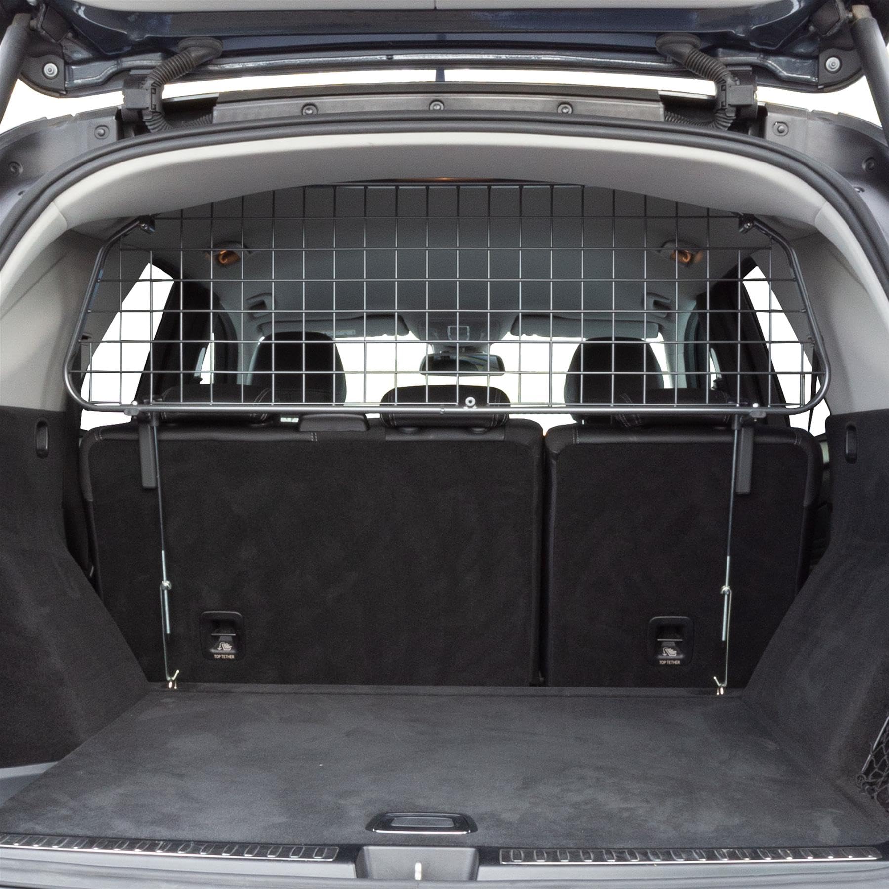 Travall Dog Guard Compatible with Mercedes GLE (2015-2019) Vehicle Specific Trunk Guard Tailored Fit Luggage Barrier Load Separator Heavy Duty Powder Coated Steel Pet Barrier