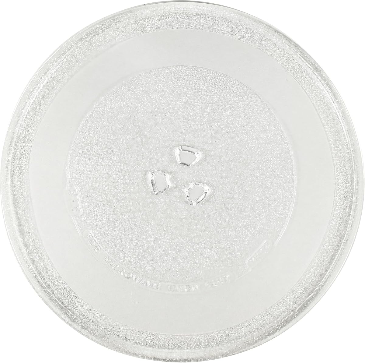 HQRP 10" / 25.5cm Glass Turntable Tray Compatible with Maytag, Magic Chef, Samsung, GE General Electric, Panasonic, JcPenney Oster Rival Ewave Emerson Daewoo Galanz Microwave Oven Plate 10-inch 255mm