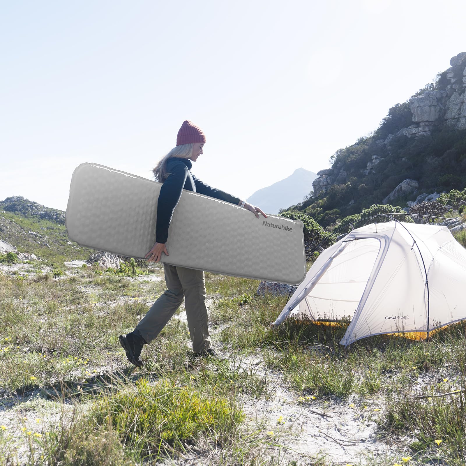 Naturehike Sacos de Dormir para Adultos y Niños, Saco de Dormir Ligero de 3 Estaciones, Saco de Dormir Compacto para Acampar, Senderismo, Viajes al Aire Libre, Bolsa de Dormir Impermeable sobre