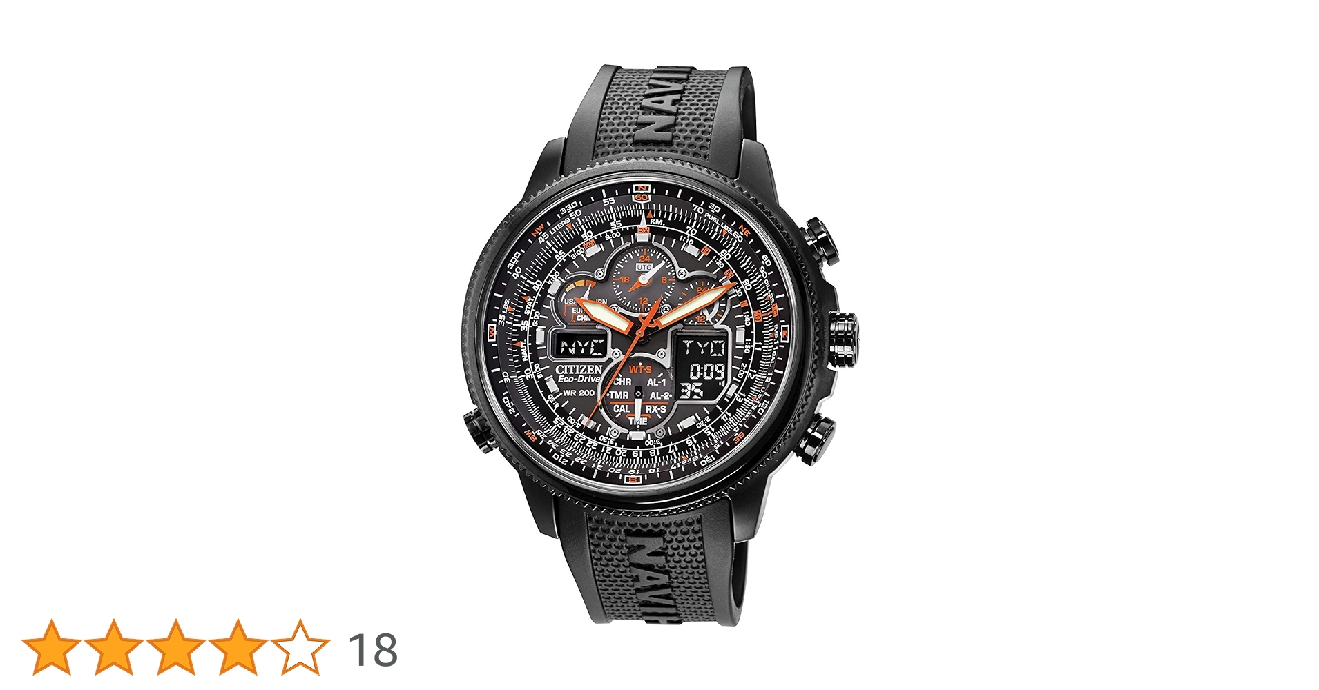 Amazon.co.jp: [シチズン]CITIZEN 腕時計 NAVIHAWK ECO-DRIVE ATOMIC