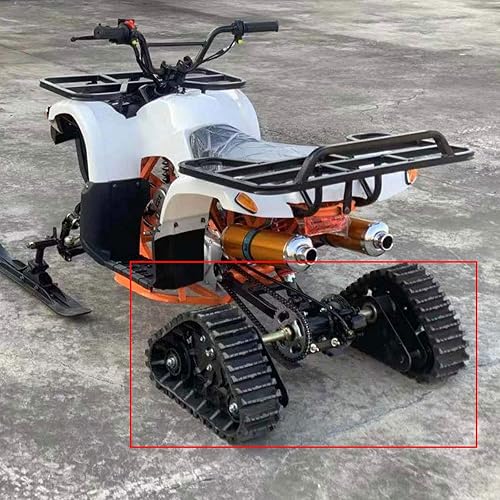 Miniatura 2 de Kit de eje trasero ATV de 23.6 pulgadas, 23.6 in Go Karting UTV Buggy Quad eje trasero electromotor ATV pistas de arena de nieve