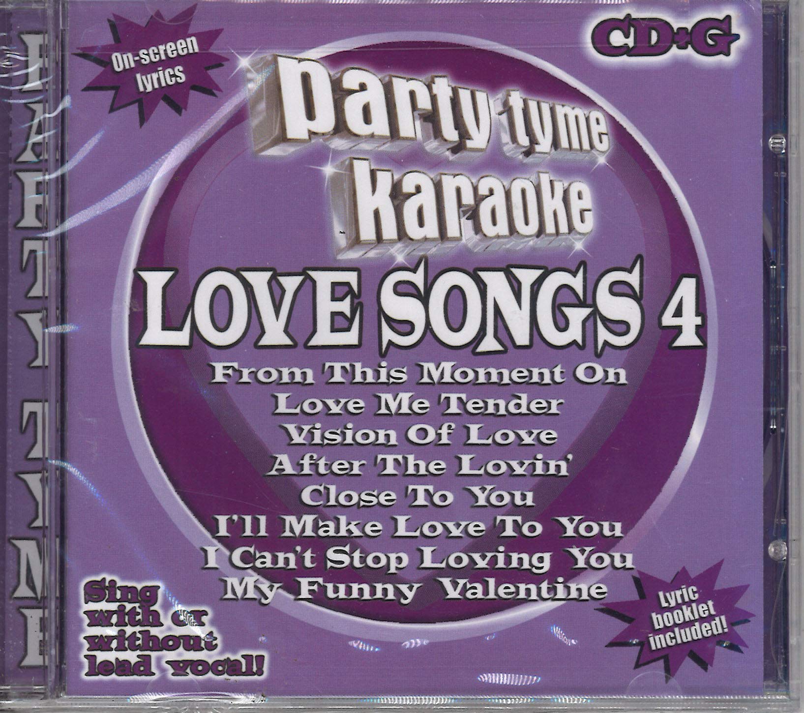 KARAOKE - V4 LOVE SONGS: PARTY TYME KARA [Audio CD] KARAOKE