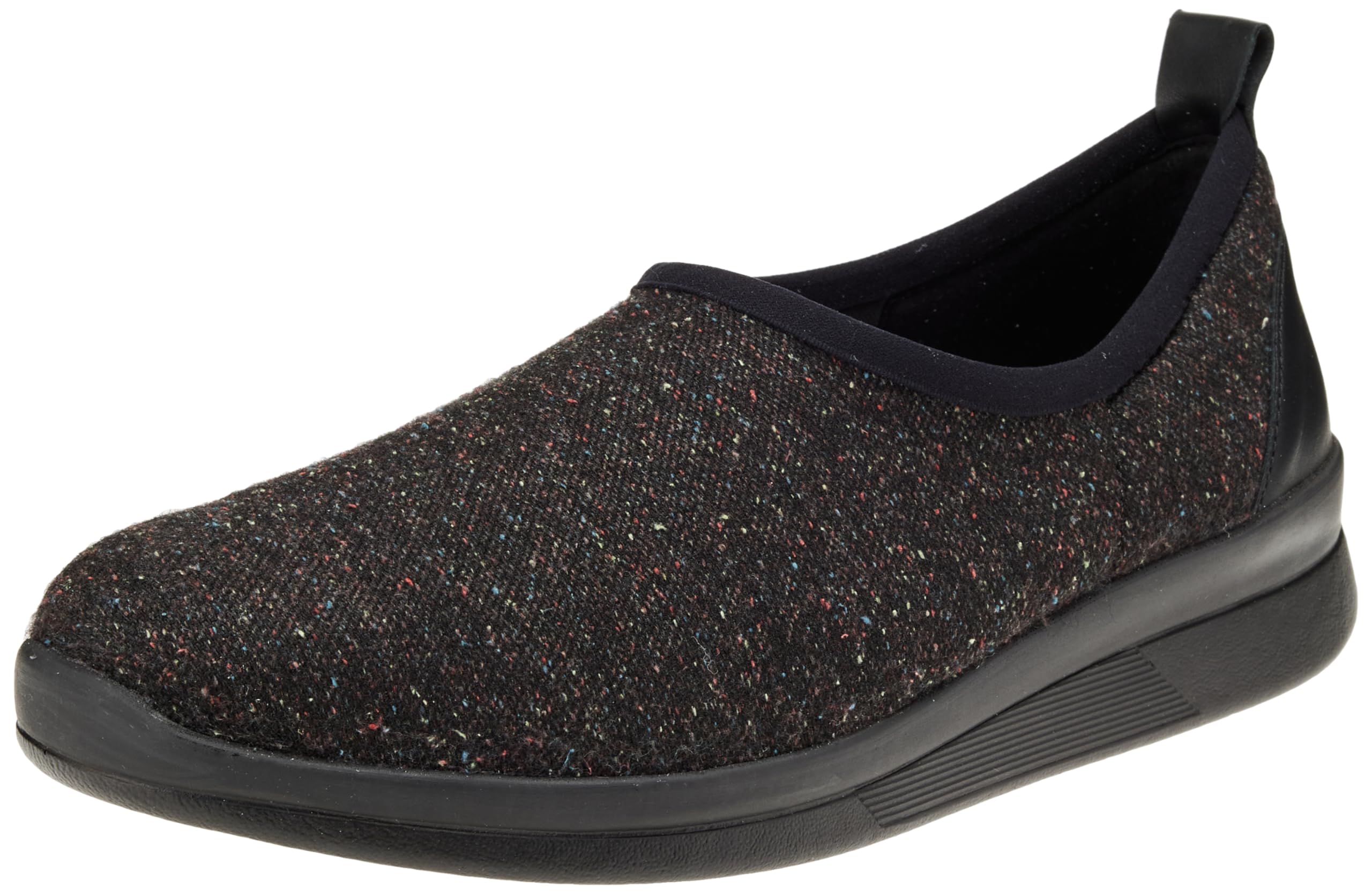 Berkemann Women's Samia Slippers, Black Metal Grey, 5 UK