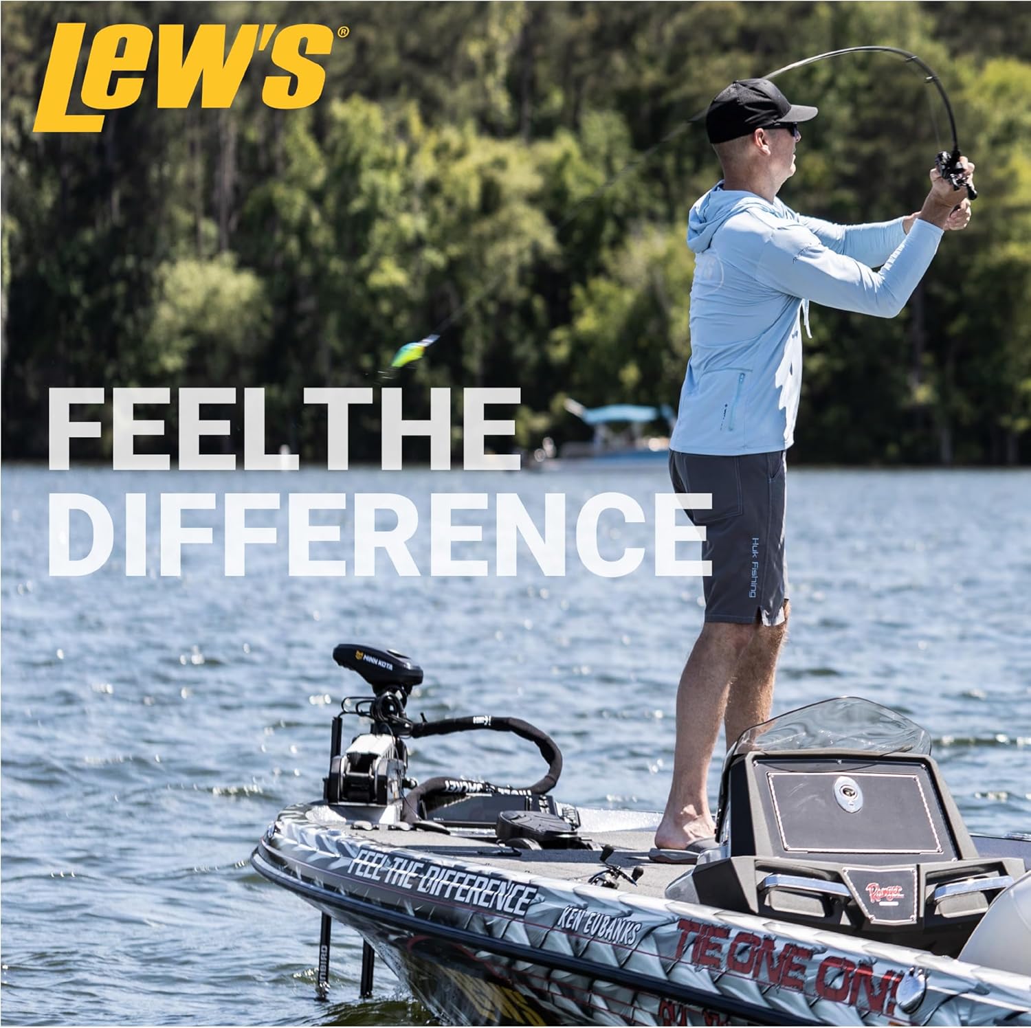 Lew's XD Series Casting Fishing Rod, HM50 Graphite Blank with SeaGuide X-Frame Guides, Winn Dri-Tac Ultra Full Length Handle