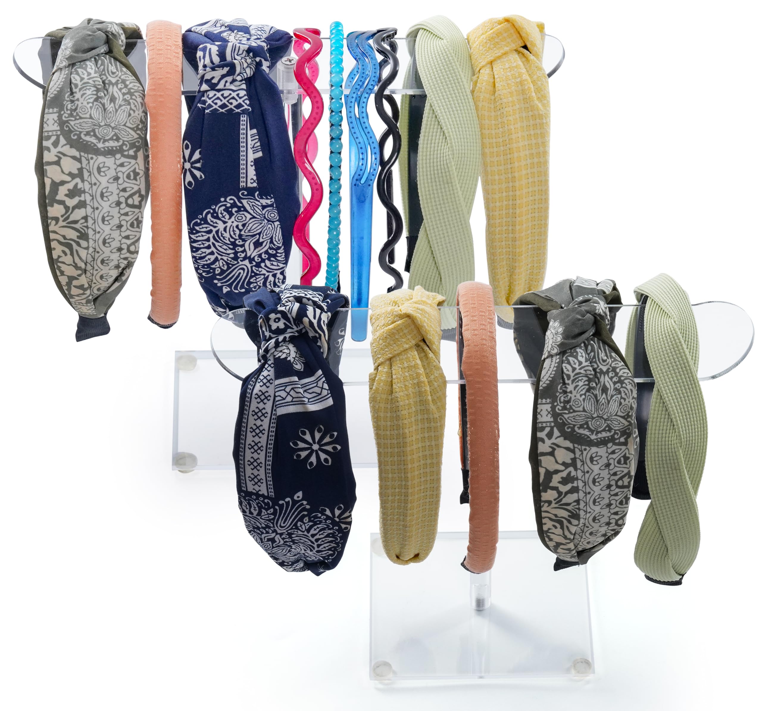 MHJY Hoofdband Houder Unicorn - Haarklem Opslag Organizer, Haarkapjes Display Stand, Meisjes Haarklem Organizer, Paars