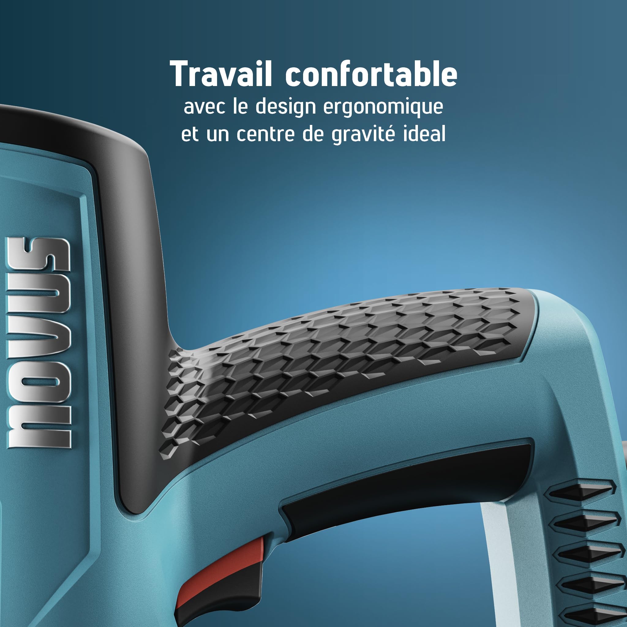 NOVUS TOOLS Agrafeuse électrique J-120 Kit avec 1800 agrafes | Agrafeuse et cloueuse puissante pour agrafes en fil fin 6-14 mm et clous 16 mm │ Fixation de tissus, cuir ou baguettes