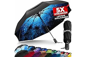 FOX NEWS UMBRELLA: Unbreakable, Windproof Travel Umbrella for Weather Warriors