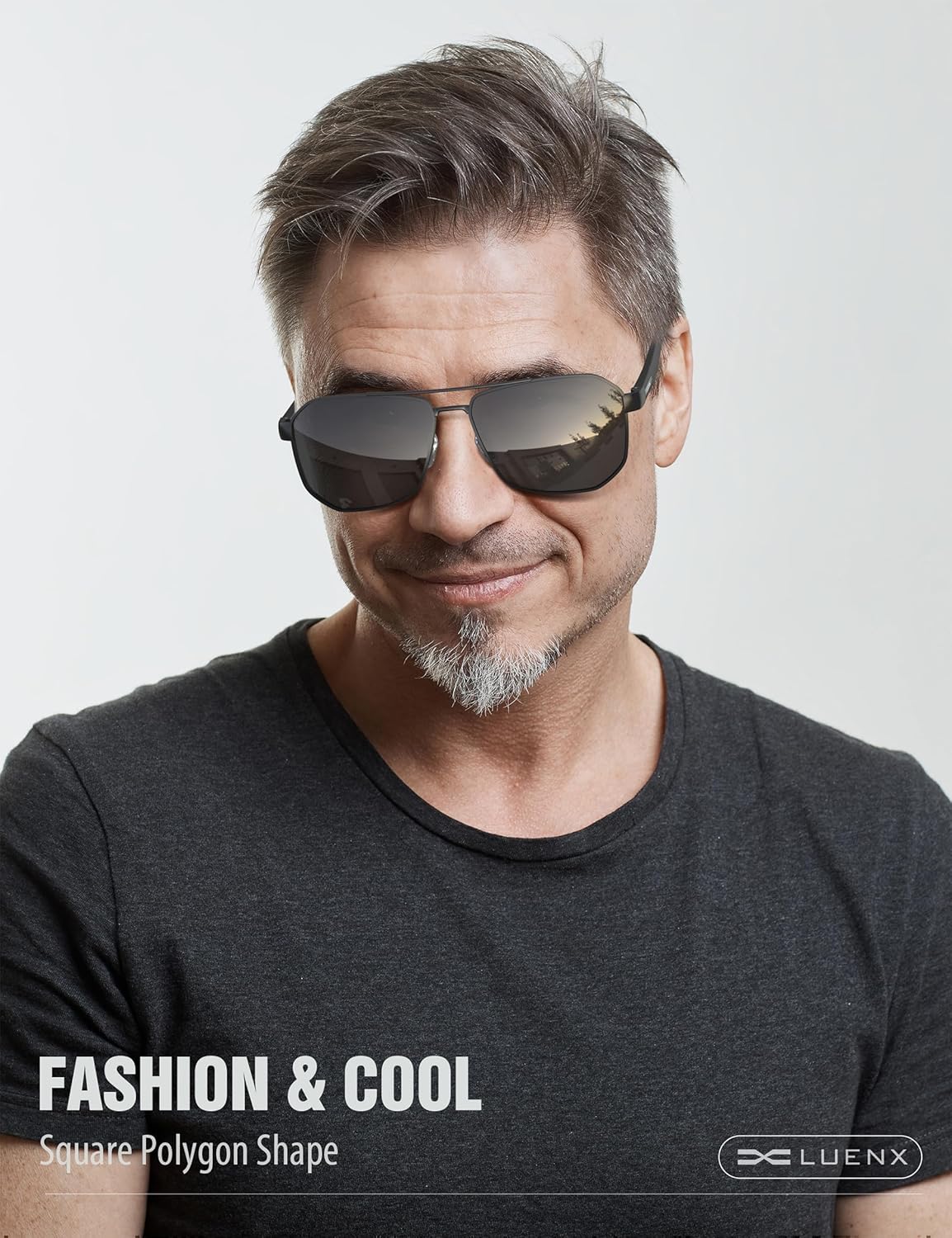 LUENX Óculos de sol aviador masculino com lentes polarizadas quadradas de polígono – Proteção UV 400 com acessórios em promoção! Veja a oferta e mais achadinhos de Óculos de sol Masculinos 8 Hoje é o melhor dia para comprar LUENX Óculos de sol aviador masculino com lentes polarizadas quadradas de polígono – Proteção UV 400 com acessórios com aquele preço maroto! Promoção! Aproveite a oferta! 8