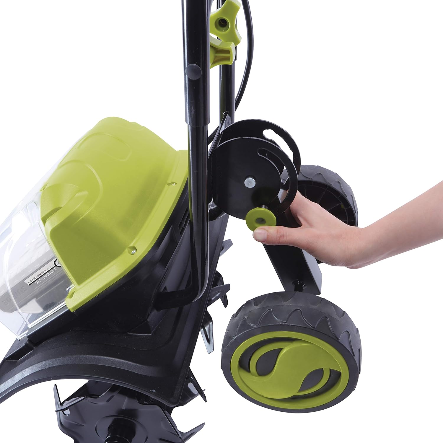 Sun Joe 24V-X2-TLR14 48-Volt iON+ Cordless Garden Tiller/Cultivator Kit | W/ 2 x 2.0-Ah Batteries and Charger : Patio, Lawn & Garden