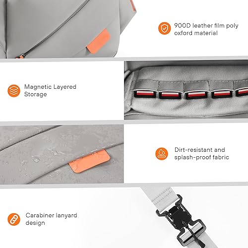 Miniatura 5 de STARTRC PHOTO Bolsa de almacenamiento impermeable todo en uno para DJI Osmo Pocket 3Osmo Mobile 7PAction 65 ProOsmo 360Nano, funda de viaje portátil