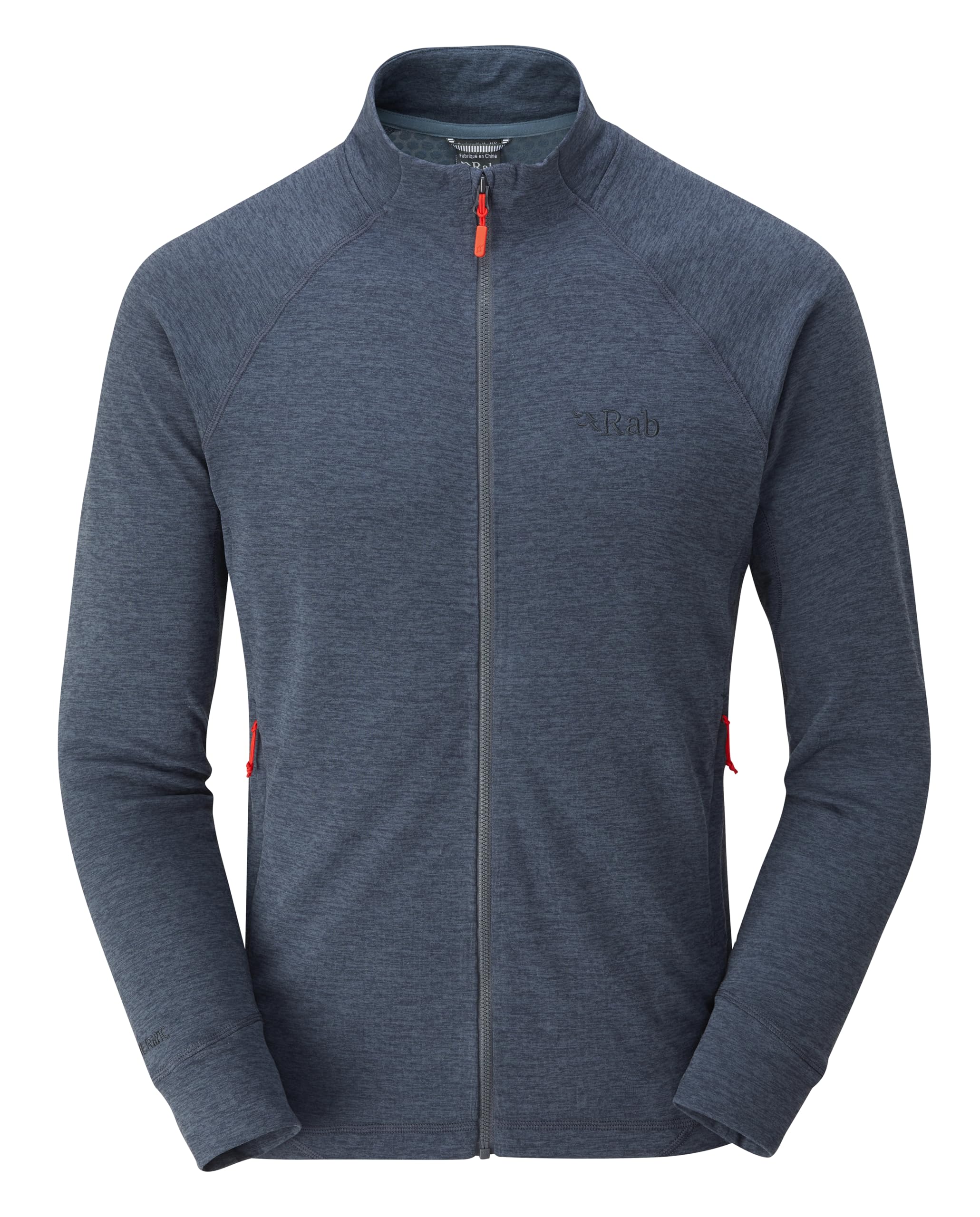 Rab Men's Steel Nexus Jacket - Lightweight Fleece Jacket For Hiking, Trekking, & Climbing - Large