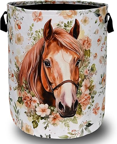 Miniatura 17 de Cesta de lavandería retro con asas de oso de montaña, plegable, con asas, bolsa de tela Oxford, divertida cesta de lavandería, cubo de Retro camping