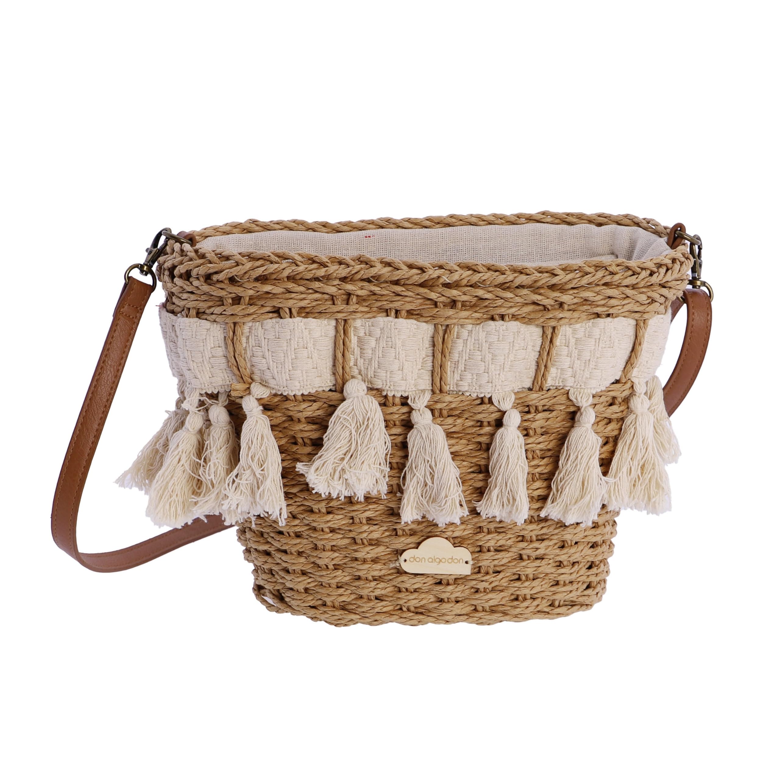 DON ALGODON Bolsa de playa - capazo playa - bolso playa - bolsas de playa - bolsa de playa - Maribel