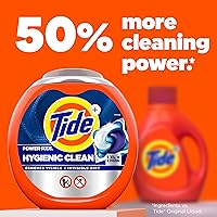 Vista 21 de Tide PODS Cápsulas de jabón detergente para ropa, Spring Meadow, 81