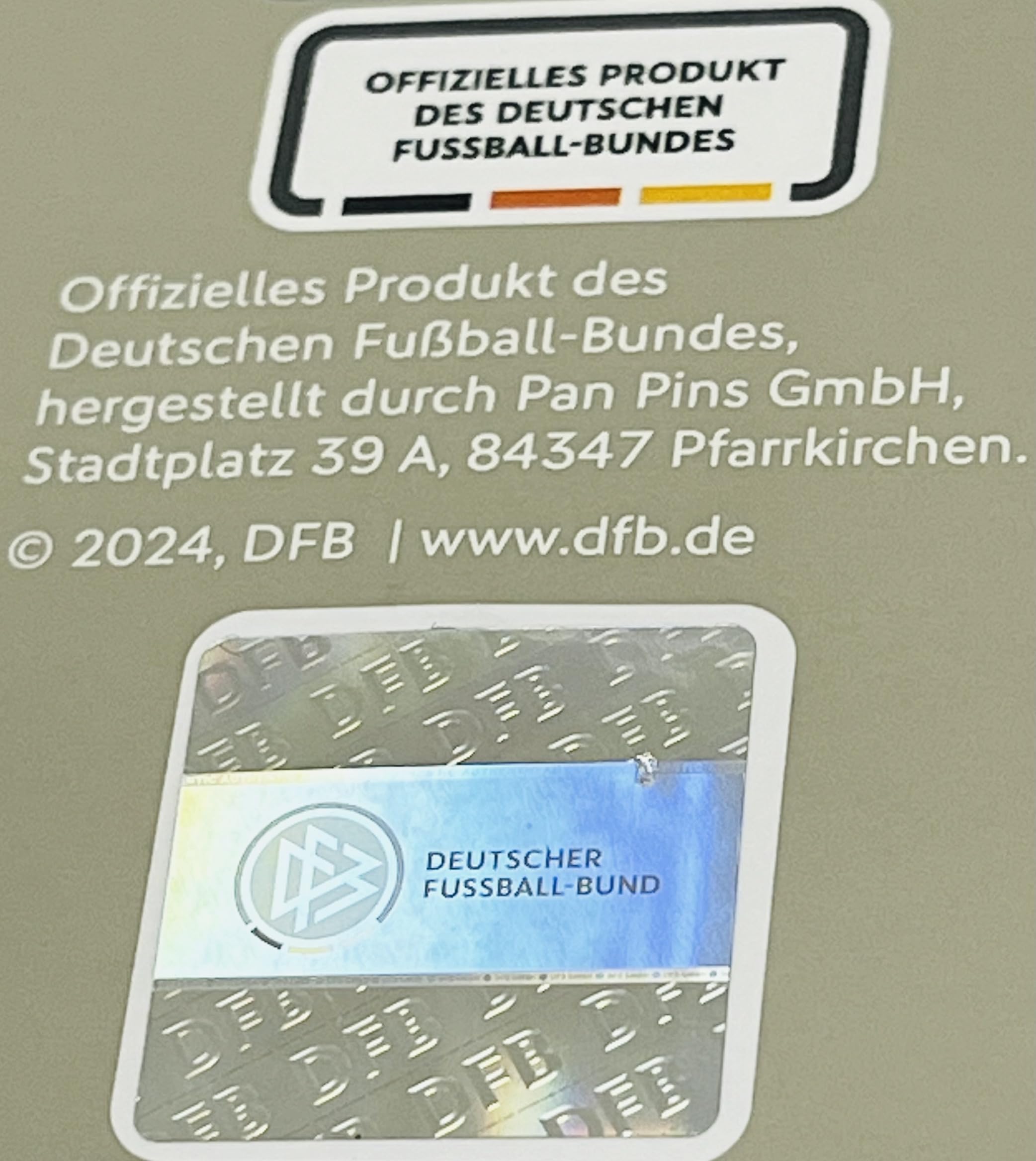 Pan Pins GmbH - DFB Pin Anstecker Anstecknadel Meisterpokal 3 Liga Pokal Trophy Trofee 30 mm Höhe Metall Miniatur Zamak Trophy Fußball Fanartikel offiziDFB Lizenprodukt Sport Merchandise Fußball Nachb