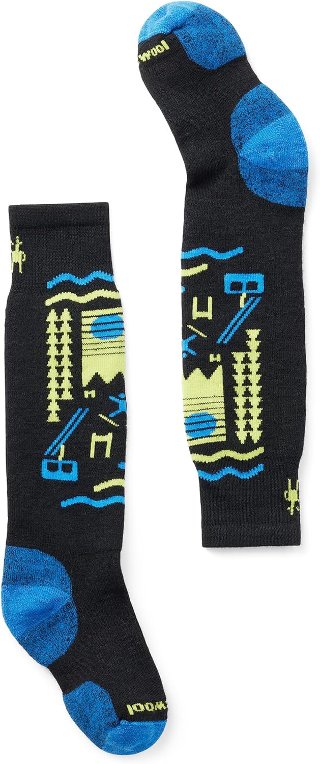 Smartwool boys Full Cushion Ski Day Over the Calf Socks (Toddler/Little Kid/Big Kid)