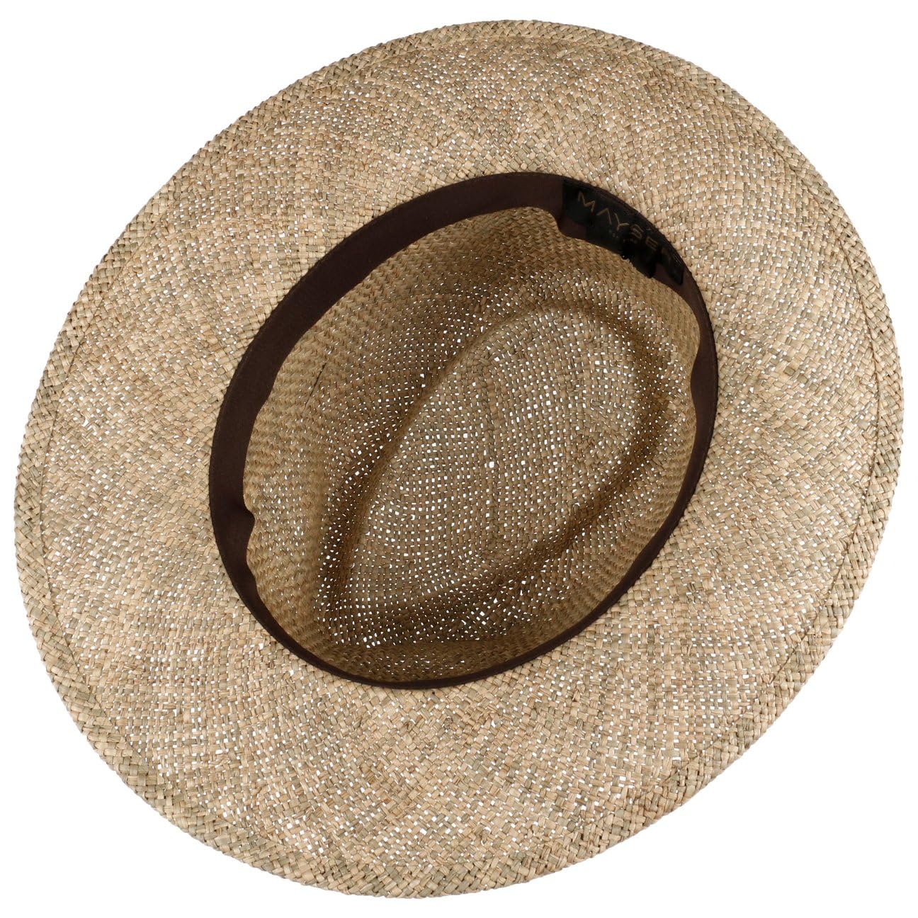 Mayser Sombrero de Paja Calas Mujer/Hombre - Made in The EU Outdoor Bogart Sol Verano Primavera/Verano