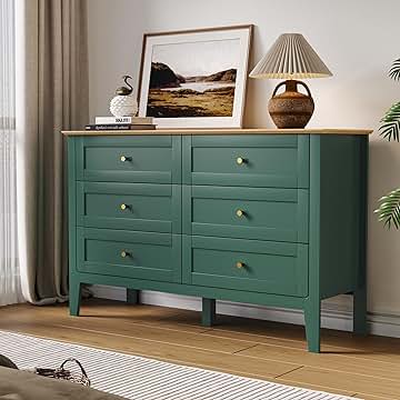 emerald green dresser Chloe 3 Drawer Dresser in Vintage Willow Green