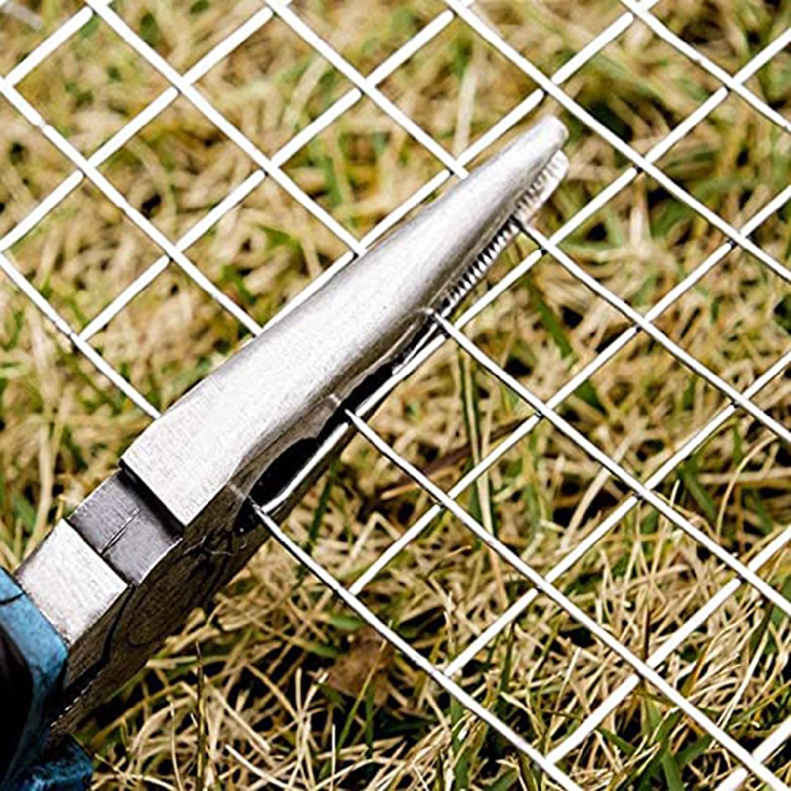 Malla metálica de Acero Inoxidable 304 - Malla metálica Cuadrada de 1/2 Pulgada para jaulas de Conejos, jardín, Frutas y Animales - 1 m x 8 m (39 Pulgadas x 36,2 pies)