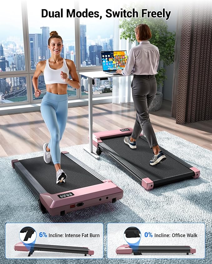 Caminadora Eléctrica con Inclinación Manual Color Dorado miniatura 5